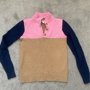 Jcrew factory color block sweater